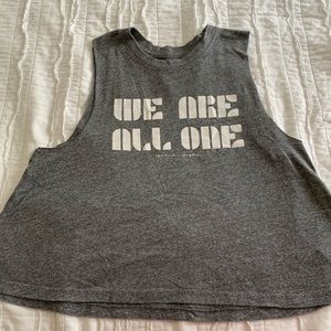 Spiritual Gangster crop tank